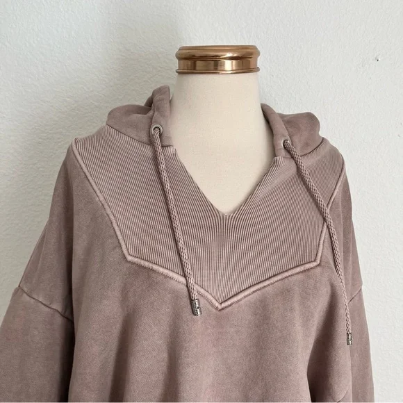 Son of Wind (NWT)Unisex Crow Hoodie Sweatshirt in Beige